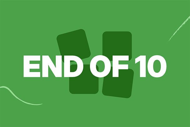 End of 10